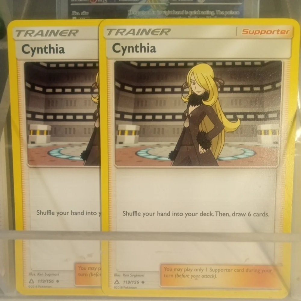 Cynthia Character Core Deck Bundle 15pc ✨ Roserade SIR 184/182 + Garchomp Line
